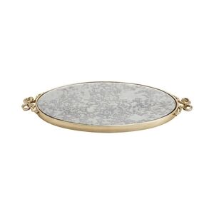 Pottery Barn Teen Gold and Silver Decorative Tray